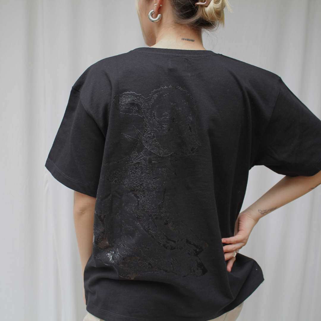 Camiseta bebé punk