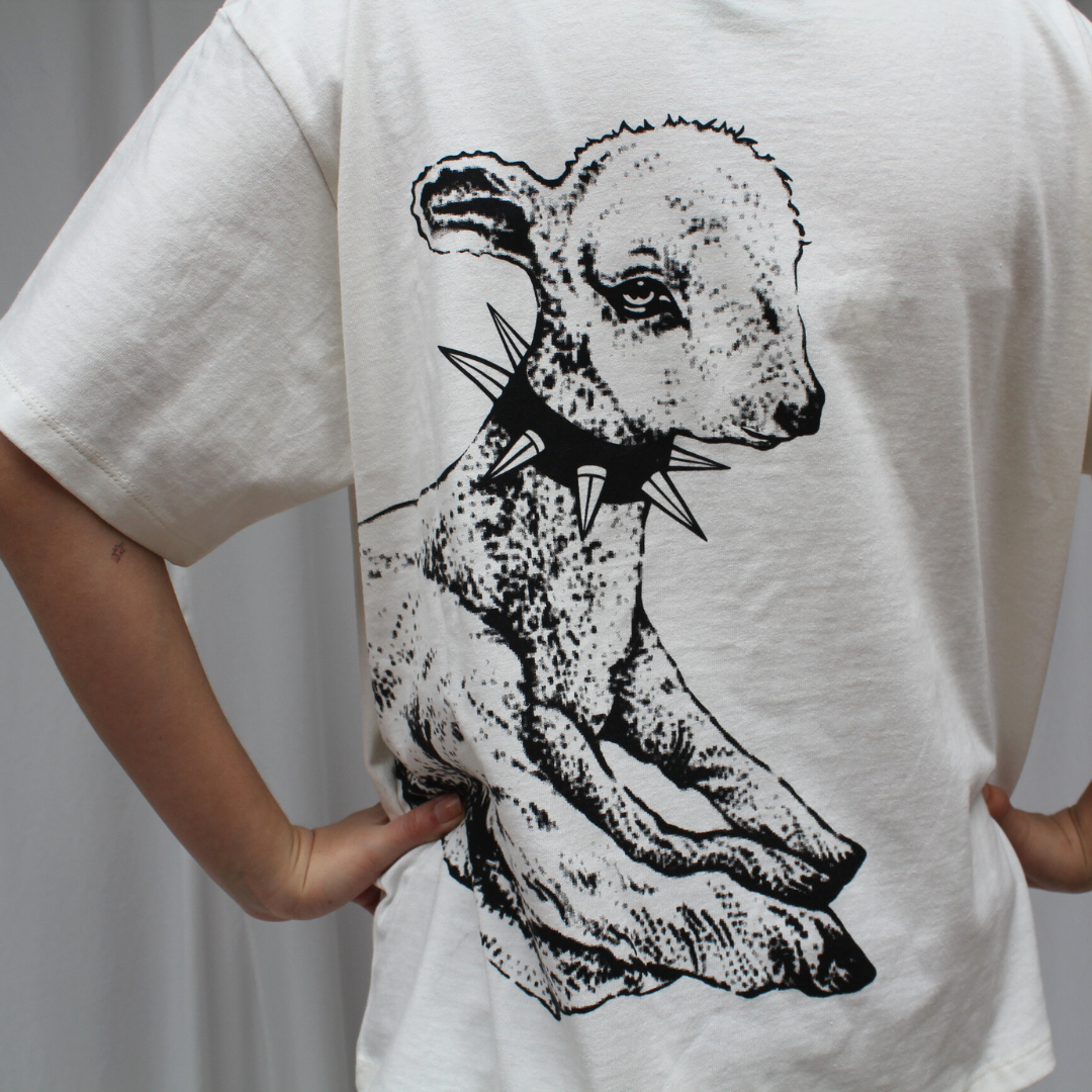 Camiseta bebé punk